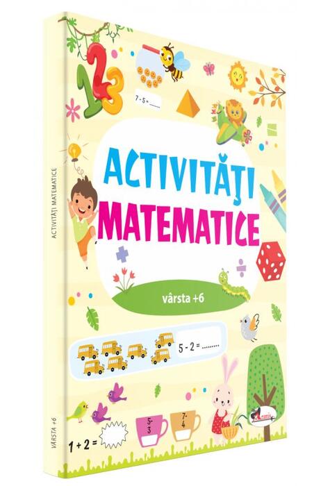 Copertă produs Activităţi matematice +6