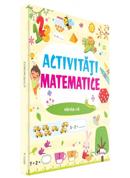 Copertă produs Activităţi matematice +6 - gallery big 1