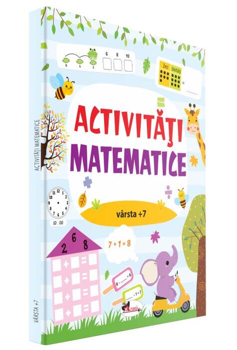 Copertă produs Activităţi matematice +7