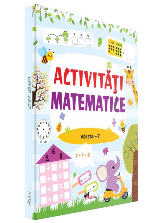 Copertă produs Activităţi matematice +7 - gallery big 1