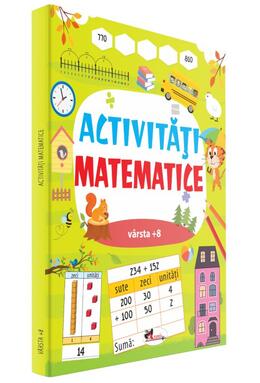 Copertă produs Activităţi matematice +8