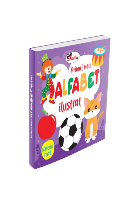 Copertă produs Primul meu Alfabet. Carte din material textil