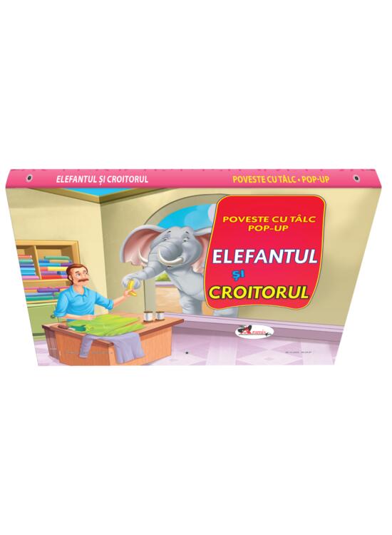 Copertă produs Poveste cu t&acirc;lc pop-up. Elefantul şi croitoruI - gallery big 1