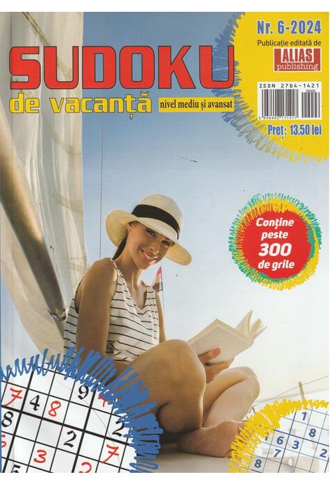 Copertă produs Sudoku de vacanță nr. 6/ 2024