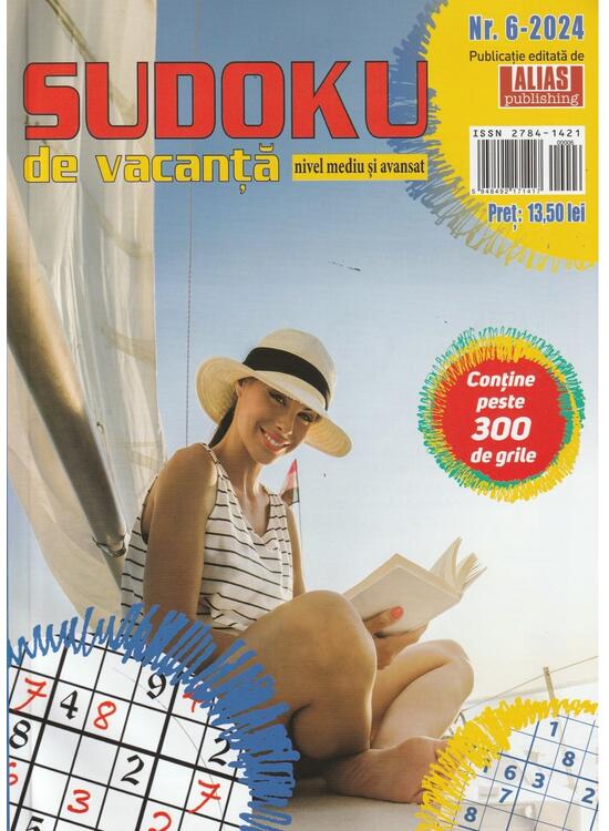 Copertă produs Sudoku de vacanță nr. 6/ 2024 - gallery big 1