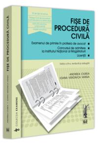 Copertă produs Fișe de procedură civilă 2024