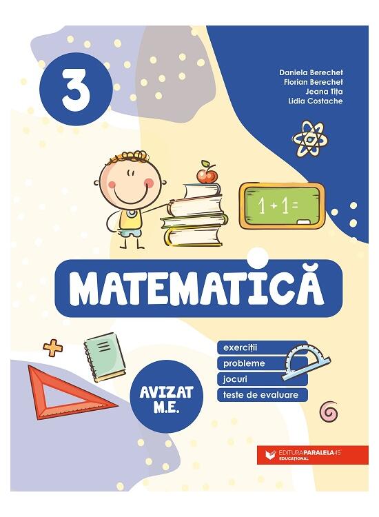 Copertă produs Matematică. Clasa a III-a - gallery big 1