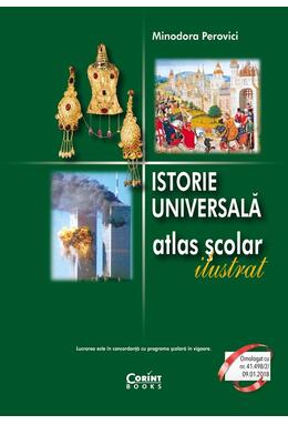 Copertă produs Istorie universală. Atlas şcolar ilustrat