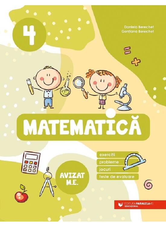 Copertă produs Matematică. Clasa a IV-a - gallery big 1