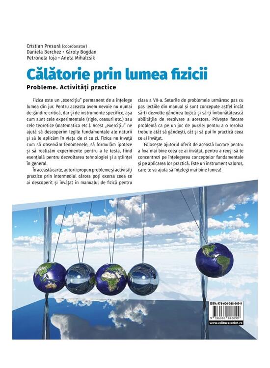 Copertă produs Călătorie prin lumea fizicii. Clasa a VII-a - gallery big 2