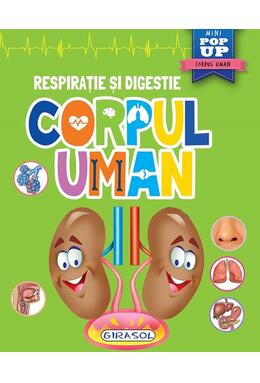 Copertă produs Mini pop-up: Corpul uman. Respirație si digestie