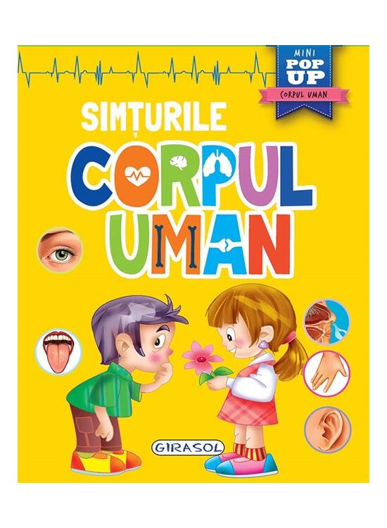 Copertă produs Mini pop-up: Corpul uman. Simțurile - gallery big 1