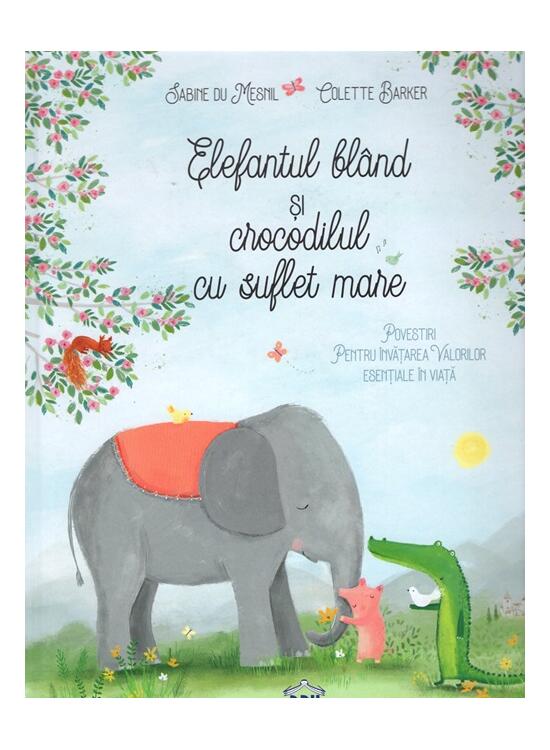 Copertă produs Elefantul bl&acirc;nd și crocodilul cu suflet mare - gallery big 1