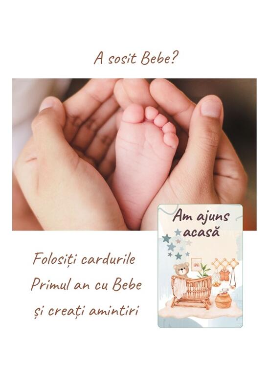 Copertă produs Cartonașe Primul an cu Bebe - Unisex - gallery big 2