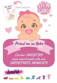 Copertă produs Cartonașe Primul an cu Bebe - Fetiță