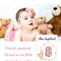 Copertă produs Cartonașe Primul an cu Bebe - Fetiță - gallery small 