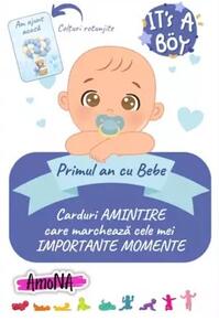 Copertă produs Cartonașe Primul an cu Bebe - Băiețel