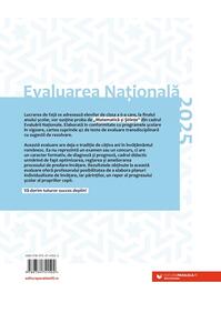 Copertă produs Evaluarea Națională 2025. Matematică și Științe - clasa a VI-a