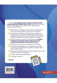 Copertă produs Ne pregătim pentru Evaluarea Națională 2025. Limba și literatura română - Clasa a VIII-a