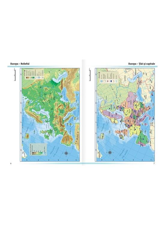 Copertă produs Atlas geografic școlar - gallery big 2