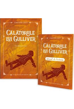 Copertă produs Călătoriile lui Gulliver + jurnal de lectură
