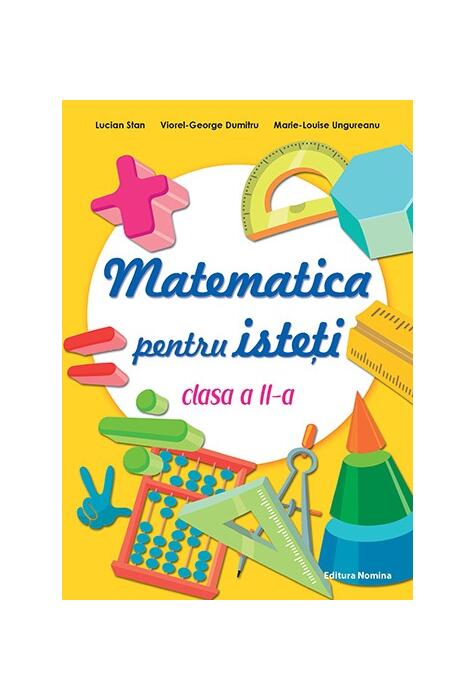 Copertă produs Matematică pentru isteți. Clasa a II-a