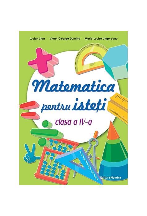Copertă produs Matematică pentru isteți. Clasa a IV-a