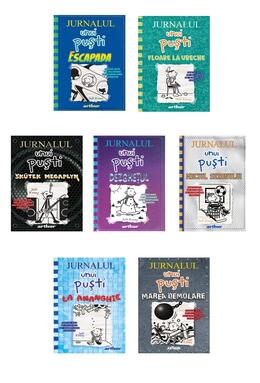 Copertă produs Pachet Seria Jurnalul unui puști II (Incomplet)
