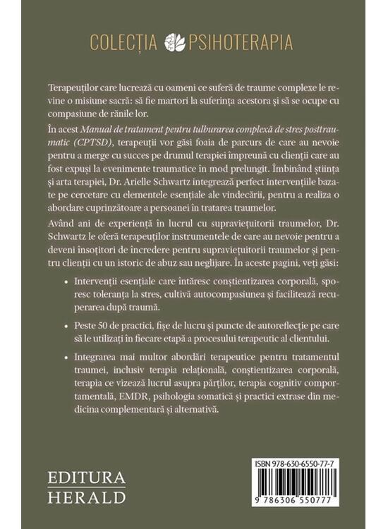Copertă produs Manual de tratament pentru tulburarea complexă de stres posttraumatic (CPTSD) - gallery big 2
