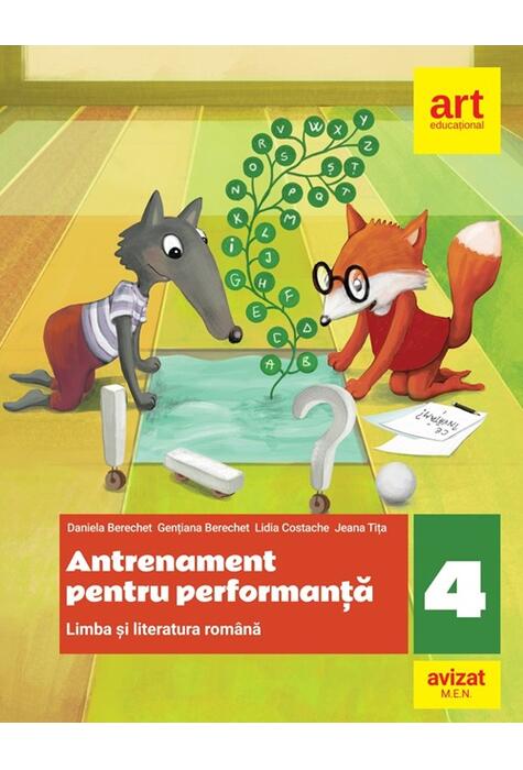 Copertă produs Antrenament pentru performanță. Clasa a IV-a. Limba și literatura rom&acirc;nă