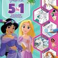 Copertă produs Disney. Prințese. 5 &icirc;n 1. Colorăm prințesele - gallery small 