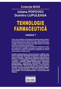 Copertă produs Tehnologie farmaceutică (Vol. 1)