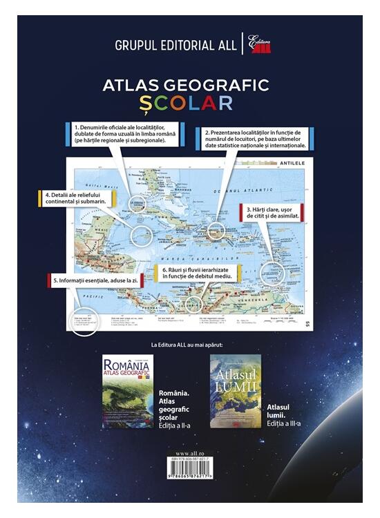 Copertă produs Atlas geografic școlar - gallery big 2