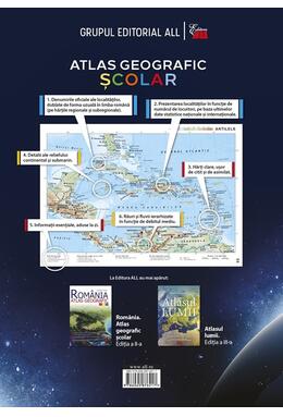 Copertă produs Atlas geografic școlar
