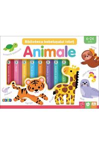Copertă produs Animale. Biblioteca bebelușului isteț