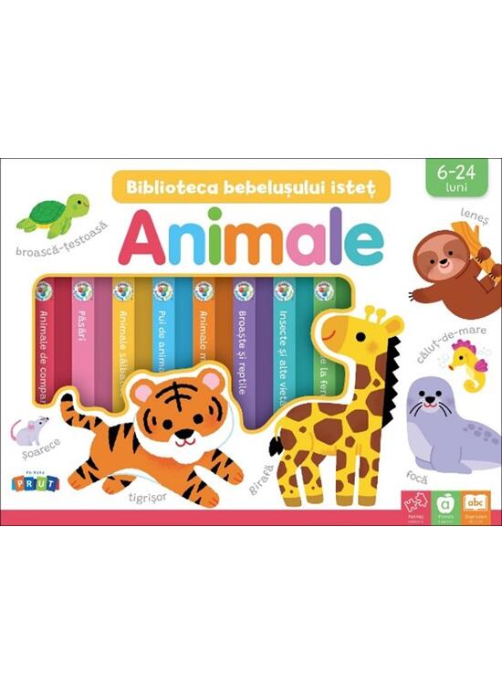 Copertă produs Animale. Biblioteca bebelușului isteț - gallery big 1