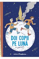 Doi copii pe Lună