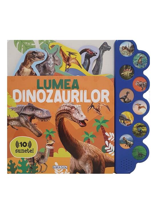 Copertă produs 10 sunete - Lumea dinozaurilor - gallery big 1