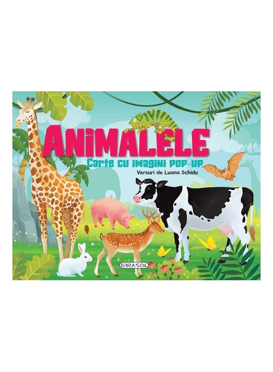 Copertă produs Animalele - carte cu imagini pop-up - gallery big 1