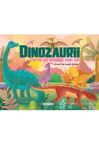 Copertă produs Dinozaurii - carte cu imagini pop-up