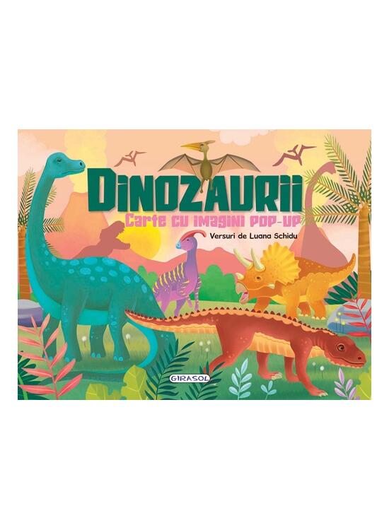 Copertă produs Dinozaurii - carte cu imagini pop-up - gallery big 1