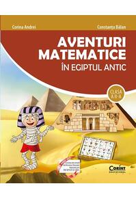 Copertă produs Aventuri matematice în Egiptul Antic - clasa a II-a (Ediția 2024)