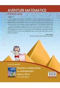 Copertă produs Aventuri matematice în Egiptul Antic - clasa a II-a (Ediția 2024)