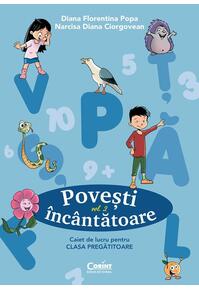 Copertă produs Povești încântătoare. Caiet de lucru pentru clasa pregătitoare (Vol. 2)
