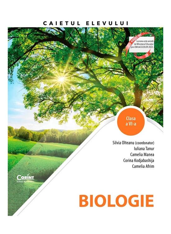 Copertă produs Biologie. Caietul elevului pentru clasa a VI-a - gallery big 1