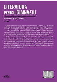 Copertă produs Literatura pentru gimnaziu