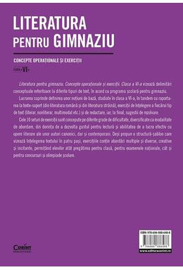 Copertă produs Literatura pentru gimnaziu