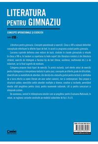 Copertă produs Literatura pentru gimnaziu