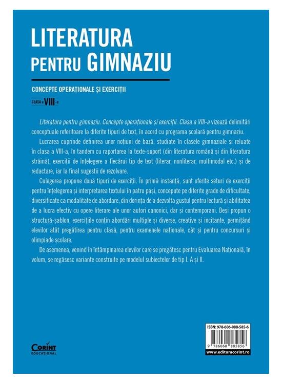 Copertă produs Literatura pentru gimnaziu - gallery big 2