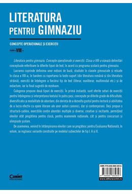 Copertă produs Literatura pentru gimnaziu